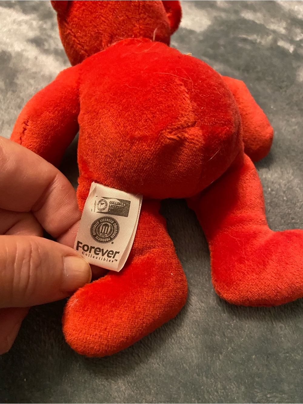 Ohio State Red Plush Bear - College Logo 8” - Picture 4 of 4